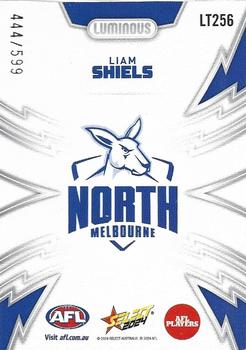 2024 Select AFL Footy Stars - Luminous Thunderbolt #LT256 Liam Shiels Back